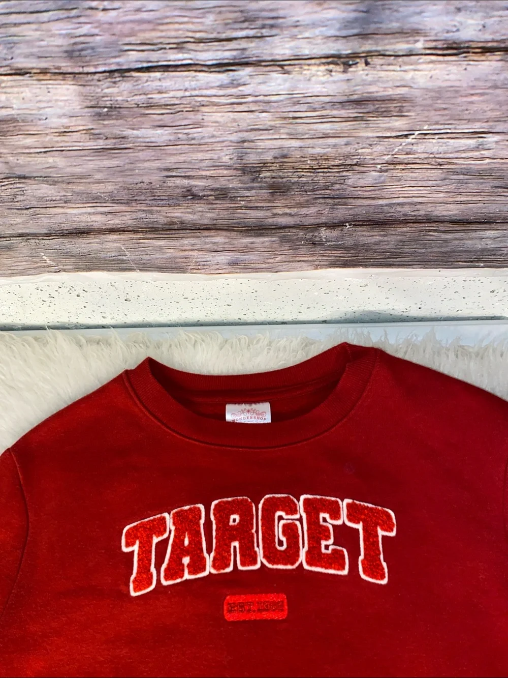 Target Red Kids Sweatshirt